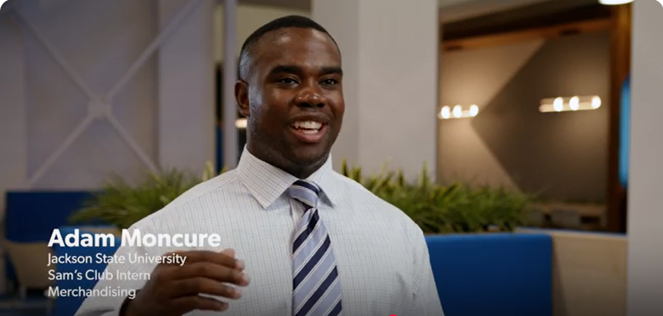 Adam Moncure, Mechandising intern